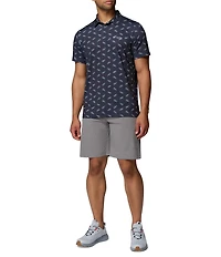 Columbia Super Slack Tide II Stretch Short Sleeve Polo Shirt