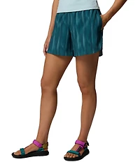 Columbia Vital Valley Printed Elastic Waist Pull-On Shorts