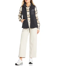 Columbia West Bend Stand Collar Sleeveless Zip Front Vest