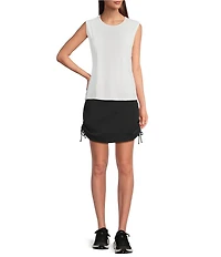 Columbia All Seasons Comfort Stretch Mid Rise Skort