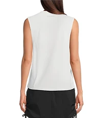 Columbia Women's Chill River Comfort Stretch Knit Crew Neck Sleeveless Tank Top