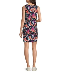 Columbia Women's Chill River Printed Crew Neck Sleeveless Shift Dress