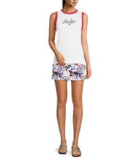 Columbia Women's Chill River Printed Elastic Waist Pull-On Skort