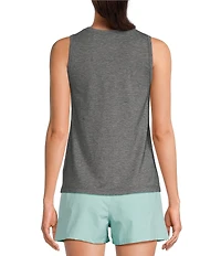 Columbia Women's PFG Uncharted Solid Crew Neck Sleeveless Tank