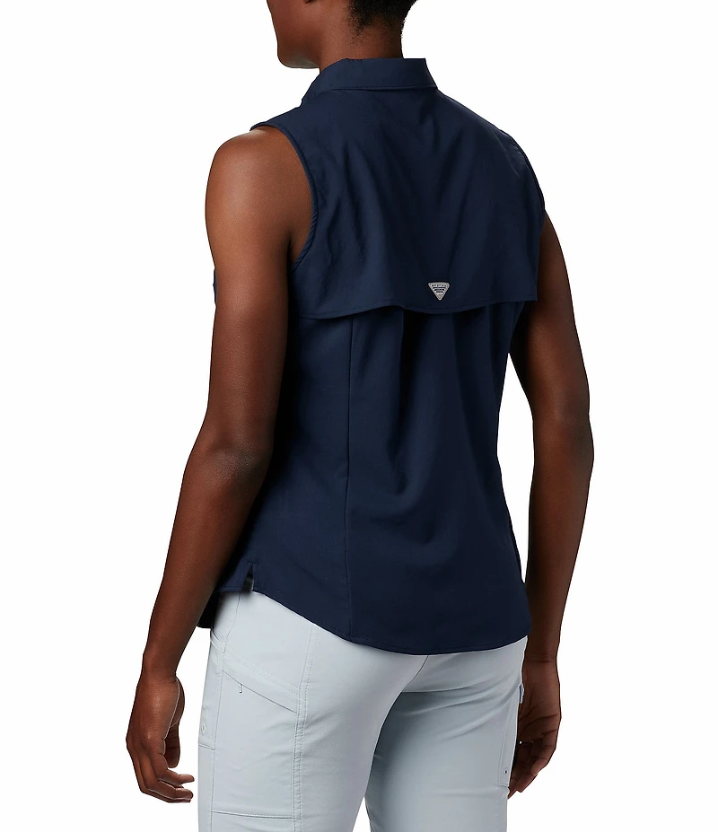 Columbia Women's Tamiami Collar Neck Sleeveless Button Front Shirt