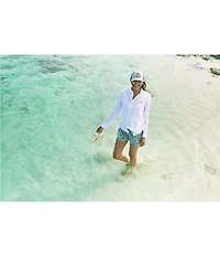 Columbia Womens Tamiami II Long Sleeve Woven Point Collar Roll-Tab Sleeves Button Front Shirt