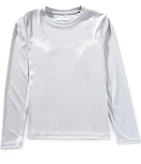 Columbia x PFG Little/Big Boys Long Sleeve Terminal Tackle Fish Flag UPF 50 Sun T-Shirt