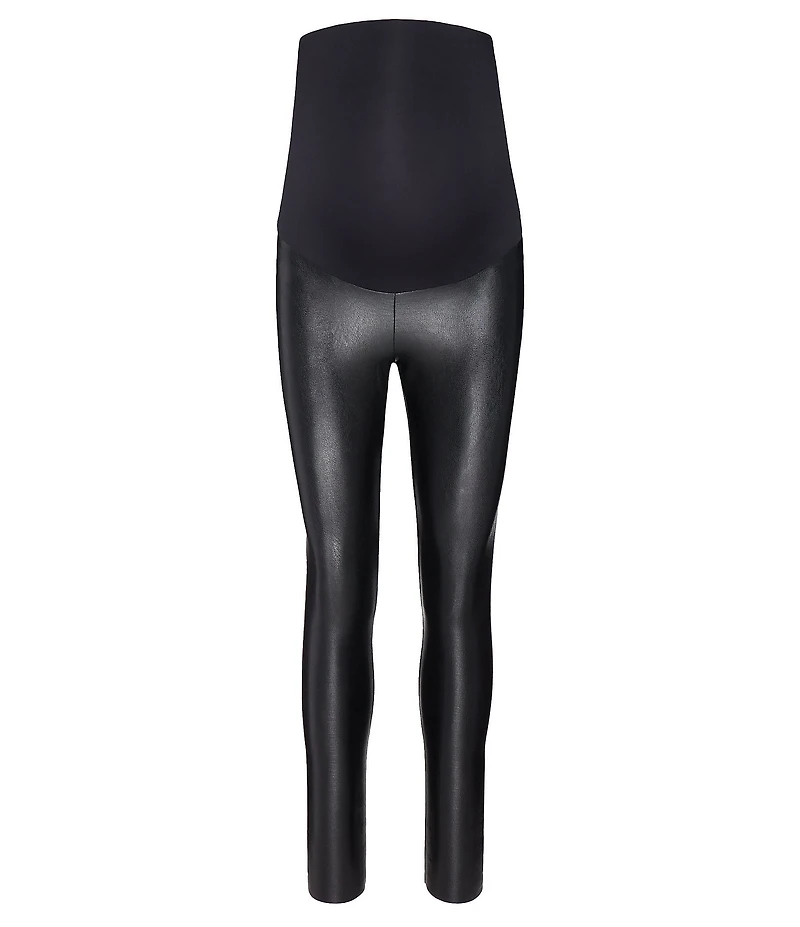 Commando Faux Leather Maternity Legging