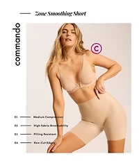 Commando Zone Smoothing Short