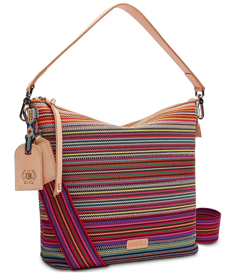 Consuela Ale Multi Woven Hobo Bag