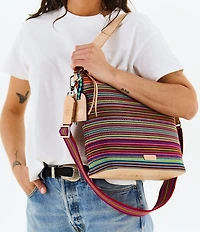 Consuela Ale Multi Woven Hobo Bag