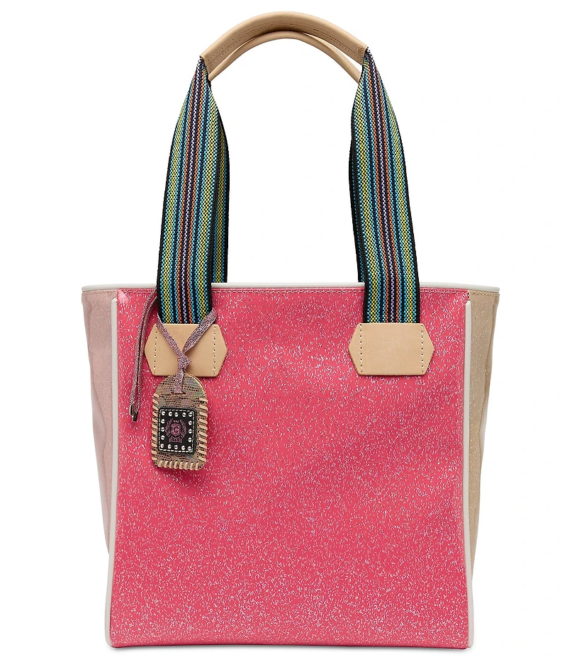 Consuela Bae Classic Multi Glitter Tote Bag