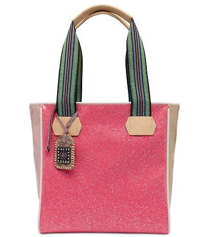 Consuela Bae Classic Multi Glitter Tote Bag