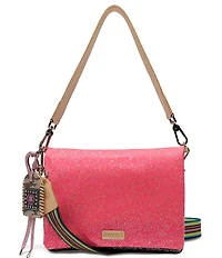 Consuela Bae Metro Glitter Crossbody Bag