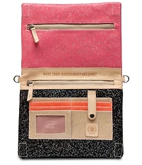 Consuela Bae Metro Glitter Crossbody Bag