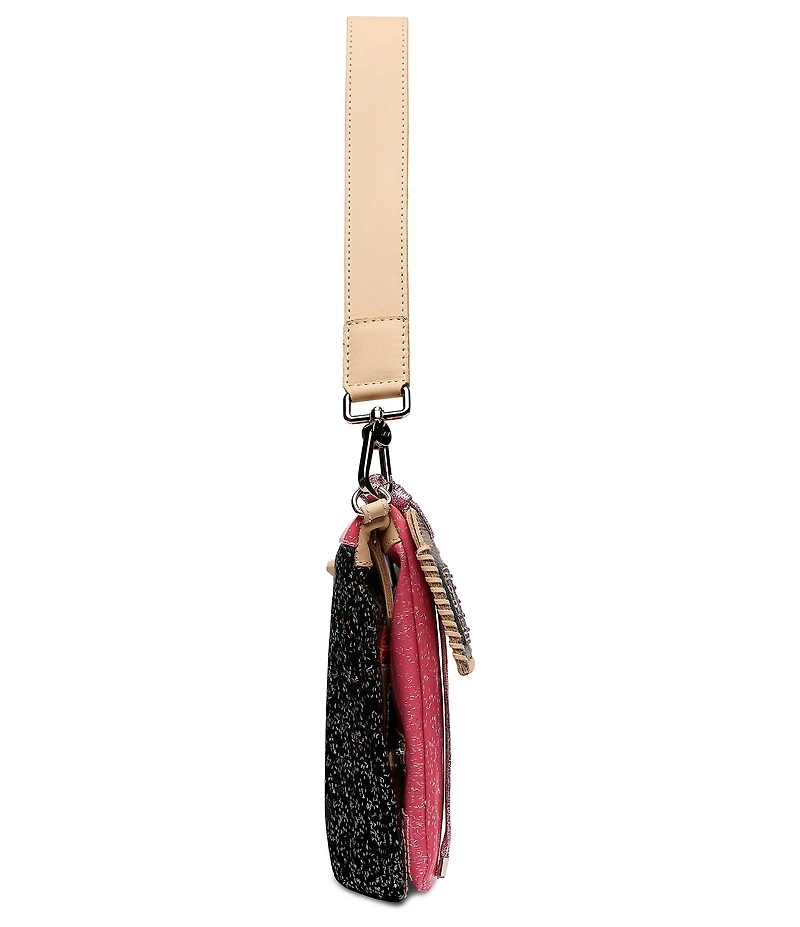 Consuela Bae Metro Glitter Crossbody Bag