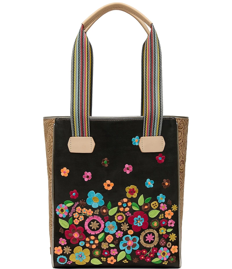 Consuela Banks Chica Floral Embroidered Tote Bag