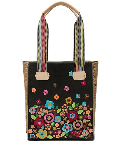 Consuela Banks Chica Floral Embroidered Tote Bag