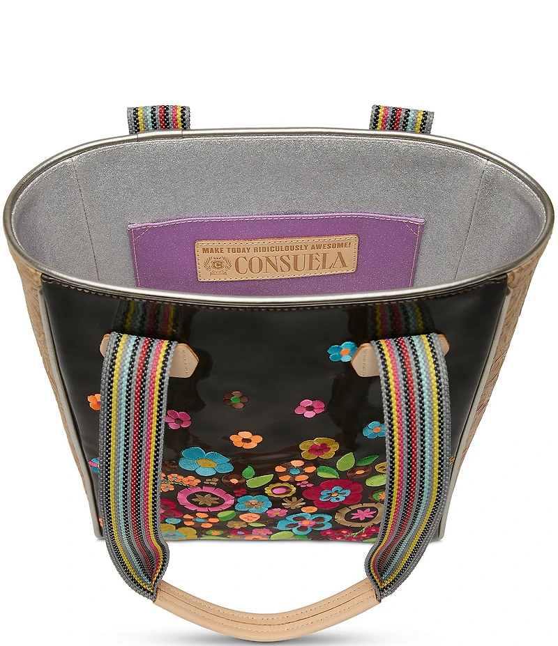 Consuela Banks Chica Floral Embroidered Tote Bag
