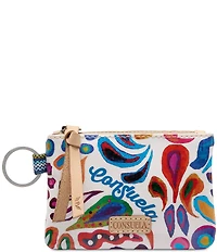 Consuela Bianca Consuela Cloth Card Pouch Key Ring