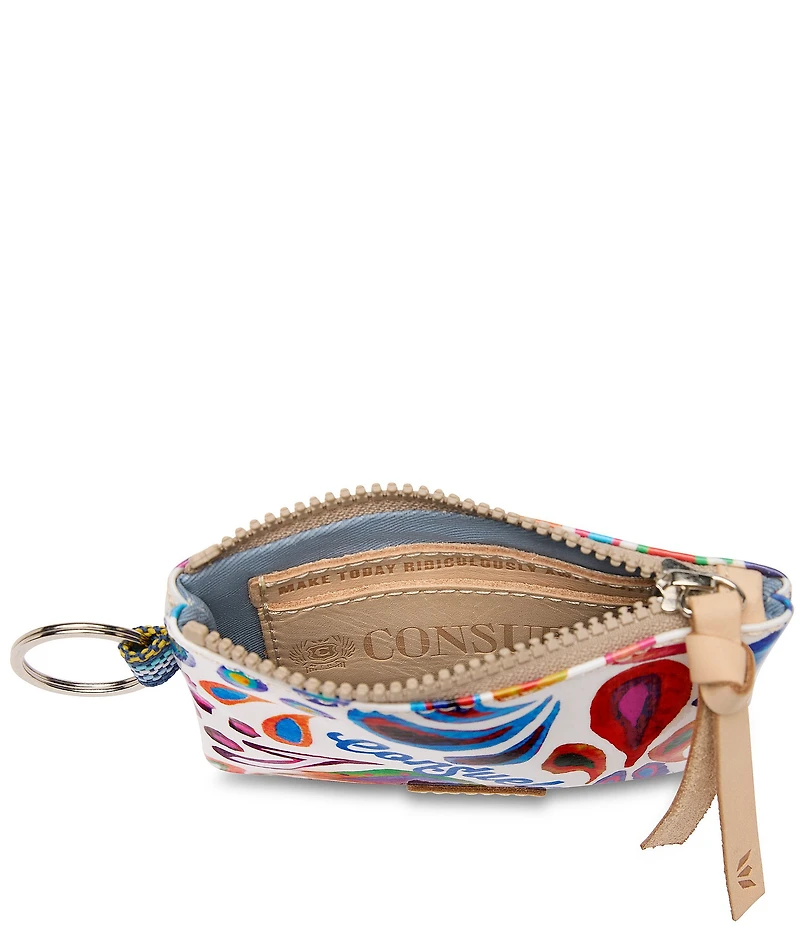 Consuela Bianca Consuela Cloth Card Pouch Key Ring