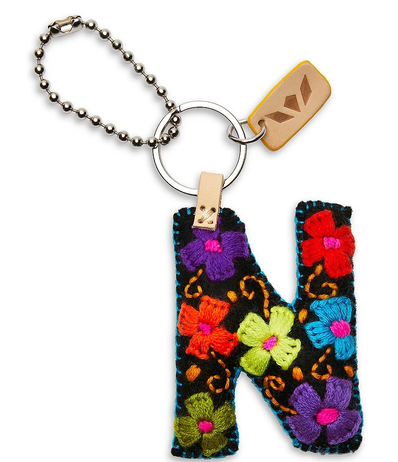 Consuela Black Felt Alphabet Charm