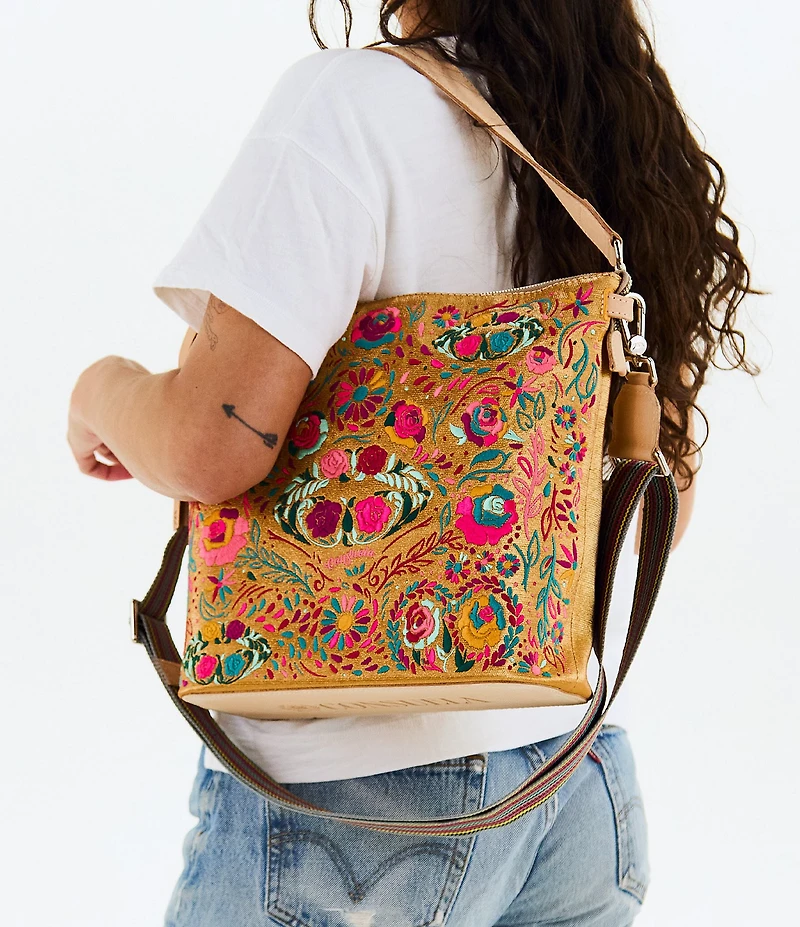 Consuela Bronzer Hobo Bag