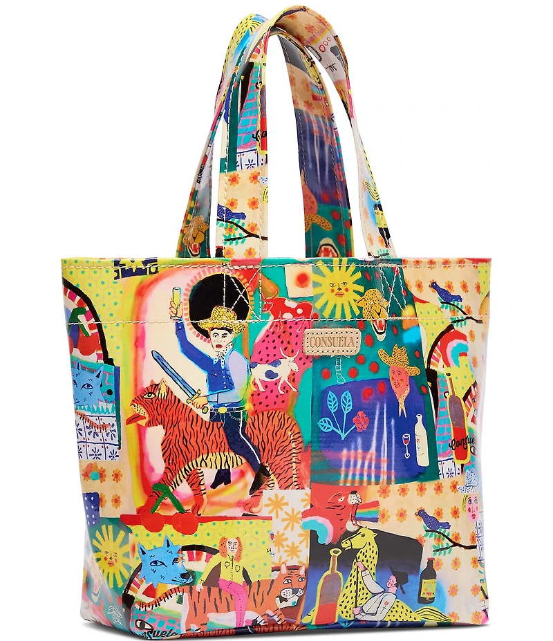 Consuela Colin Print Unlined Mini Tote Bag