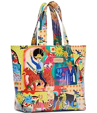 Consuela Colin Print Unlined Mini Tote Bag
