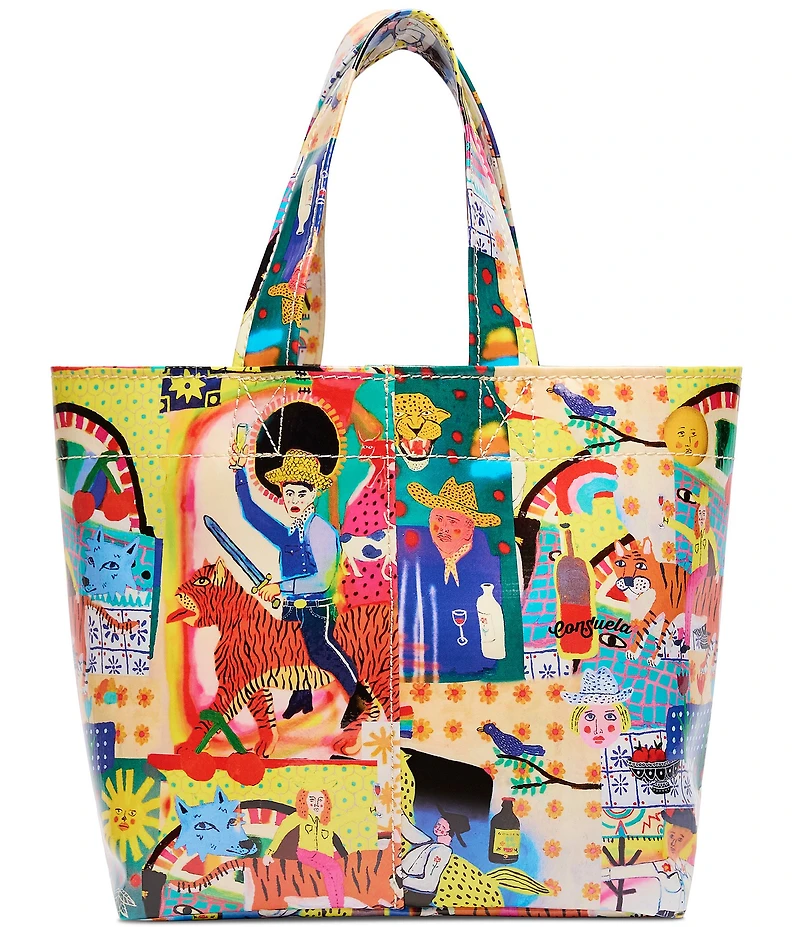 Consuela Colin Print Unlined Mini Tote Bag