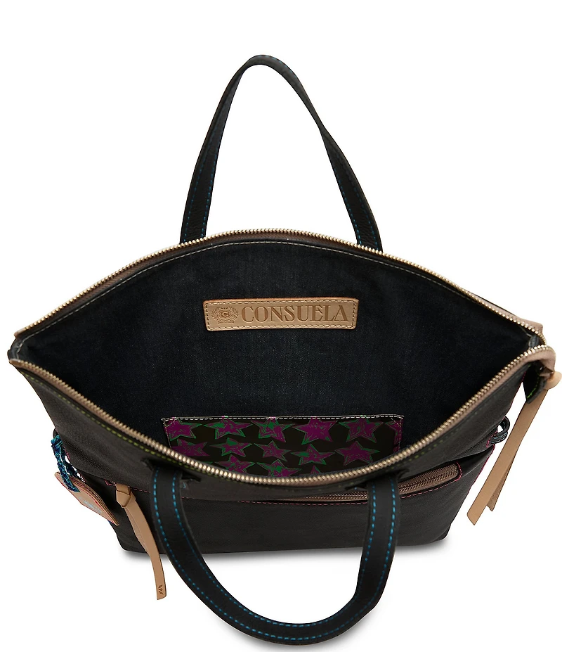 Consuela Cyndi Leather Field Tote Bag