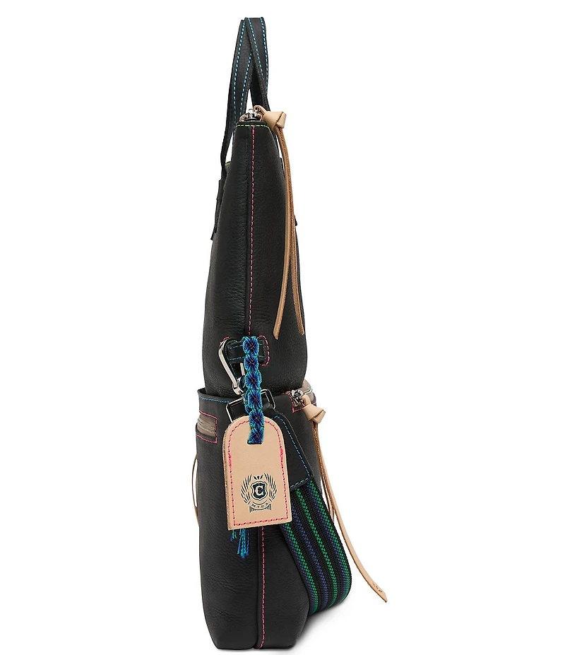 Consuela Cyndi Leather Field Tote Bag