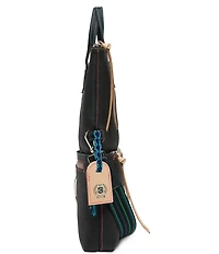 Consuela Cyndi Leather Field Tote Bag