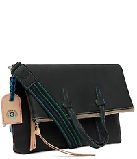 Consuela Cyndi Leather Field Tote Bag