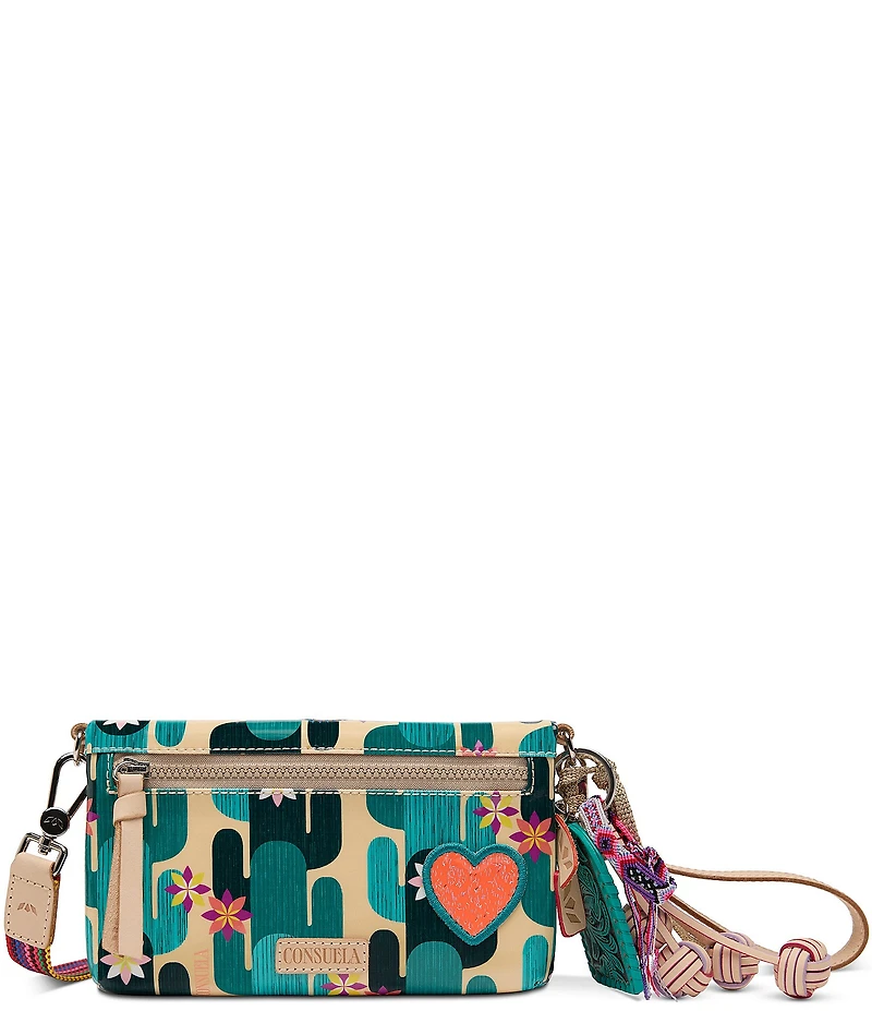 Consuela Dezi Uptown Embroidered Crossbody Bag