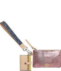 Consuela Elodie Combi Metallic Wristlet