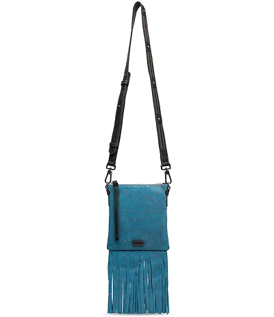 Consuela Explorer Mini Nilo Fringe Crossbody Bag
