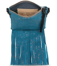 Consuela Explorer Mini Nilo Fringe Crossbody Bag