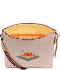 Consuela Fuzzy Downtown Crossbody Bag