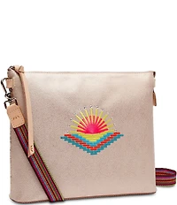 Consuela Fuzzy Downtown Crossbody Bag