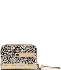 Consuela Kit Cheetah Print Zippy Wallet