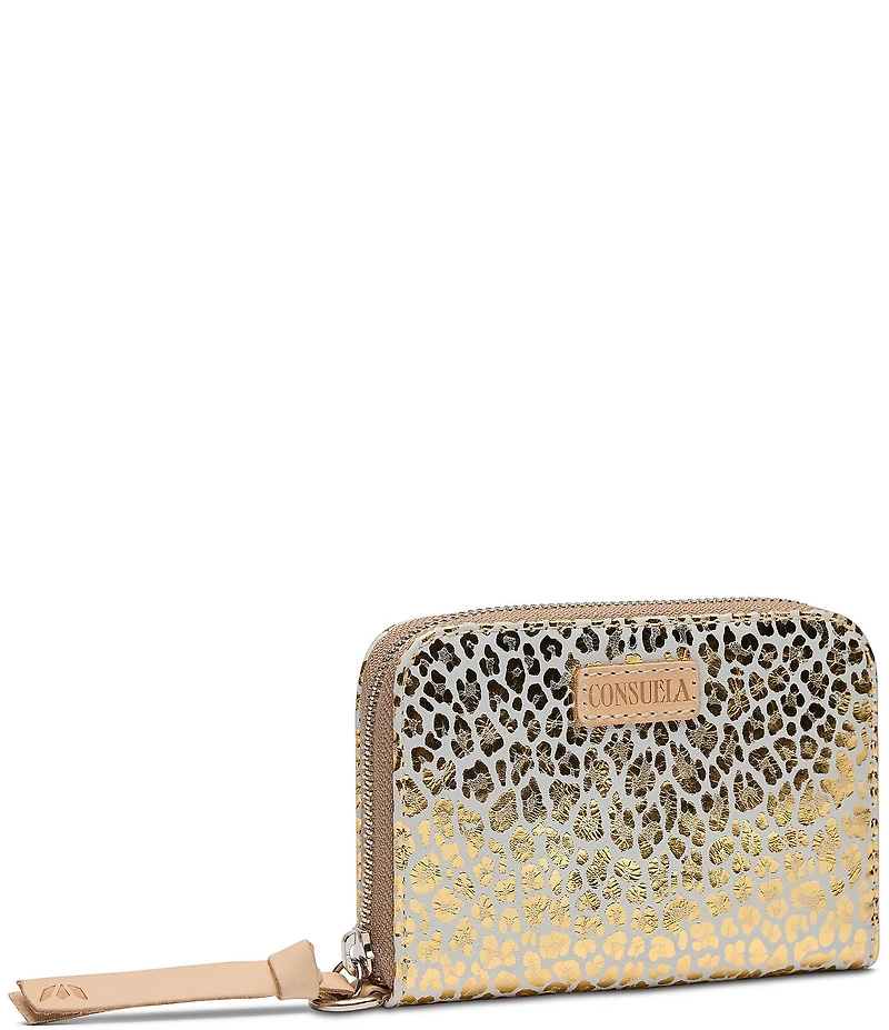 Consuela Kit Cheetah Print Zippy Wallet