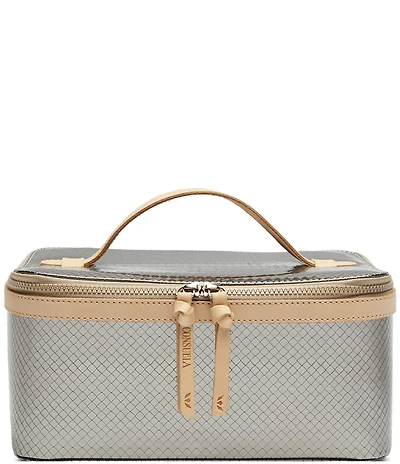 Consuela Kyle Gunmetal Texture Train Case