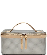 Consuela Kyle Gunmetal Texture Train Case