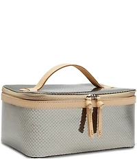 Consuela Kyle Gunmetal Texture Train Case