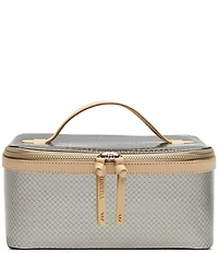 Consuela Kyle Gunmetal Texture Train Case