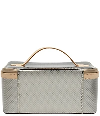 Consuela Kyle Gunmetal Texture Train Case