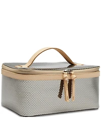 Consuela Kyle Gunmetal Texture Train Case
