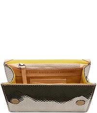 Consuela Kyle On The Town Mirrored Metallic Crossbody Bag