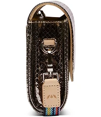 Consuela Kyle On The Town Mirrored Metallic Crossbody Bag